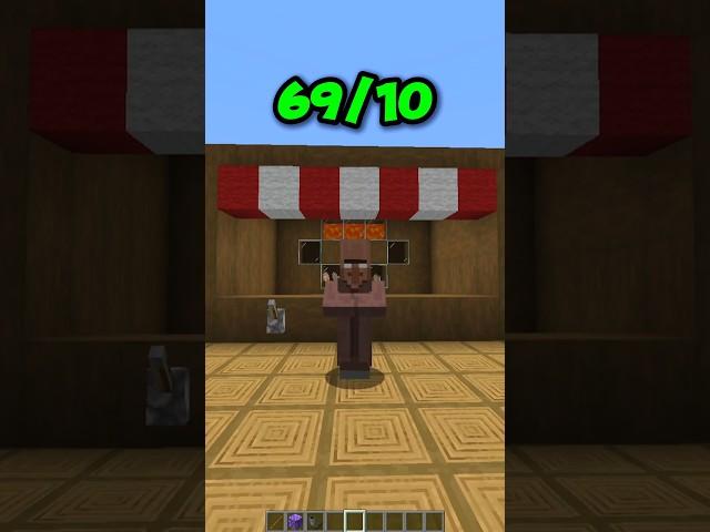 MINECRAFT WHICH MOB DID IT BETTER? SNOW GOLEM, ENDERMAN, VILLAGER #shorts