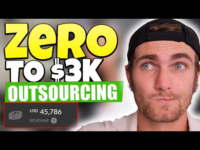 Stupidly Lazy Zero To $3K/Day Outsourcing Method For Beginners (Make Money Online 2023)