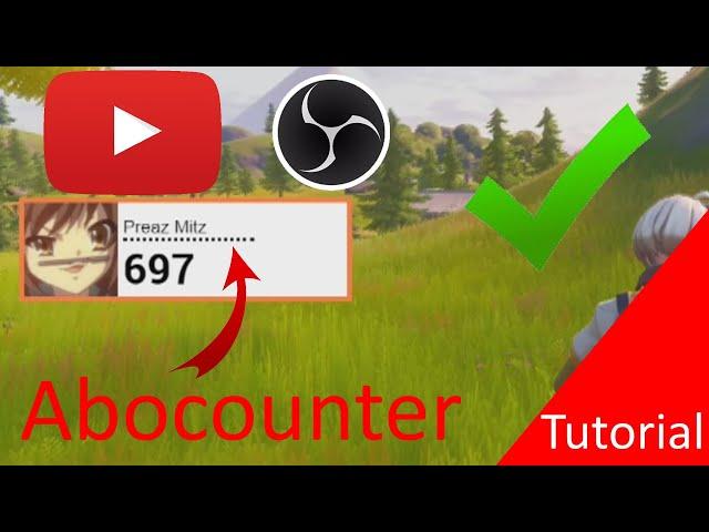 YouTube Abonnenten im Stream / in OBS anzeigen - Livecounter | Streamities [Tutorial] | Preaz Mitz