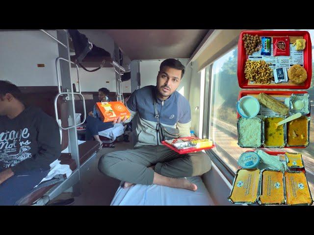 Secunderabad Rajdhani Express Train Journey in 3rd AC *IRCTC Food Review* 