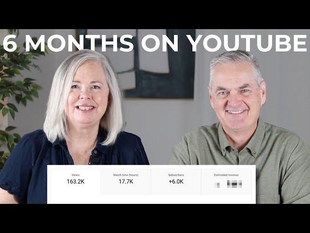 How Much We Made in Our First 6 Months on YouTube with 6k Subscribers