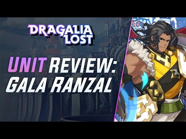 How Good is Gala Ranzal? Unit Review and Build Ideas | Dragalia Lost