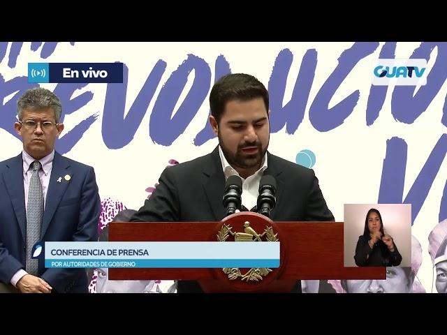  | #ConferenciaDePrensa del Gobierno de Guatemala.