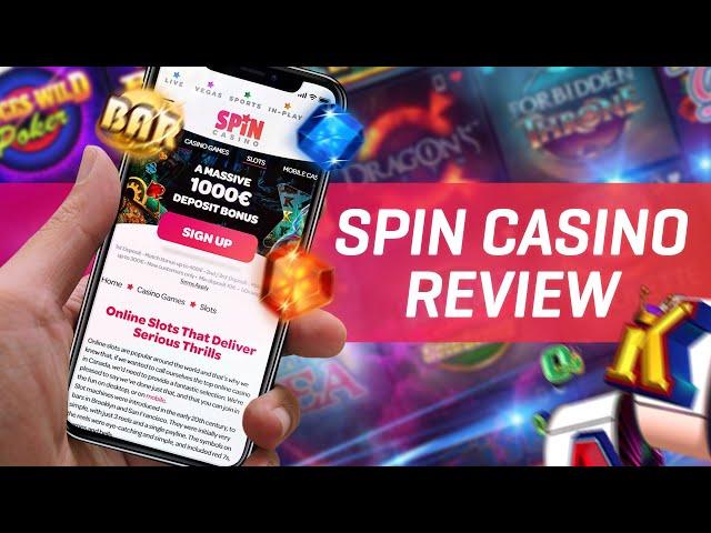 All Truth about Spin casino! Review from EXPERTS!