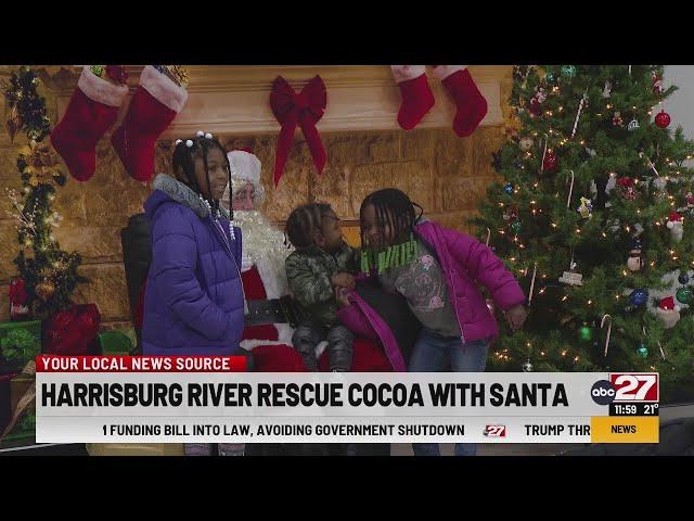 Santa visits Harrisburg River Rescue