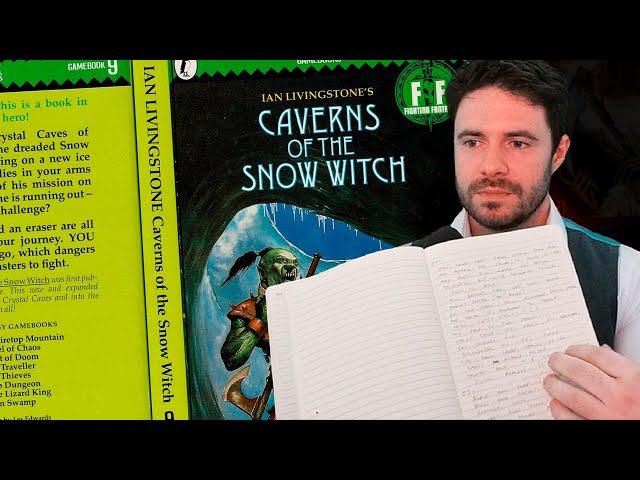 Josh Strife Hayes Plays 'Caverns of the Snow Witch' - Fighting Fantasy Adventure Book