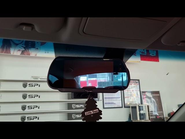 룸미러 모니터로 후방카메라 보기~~
