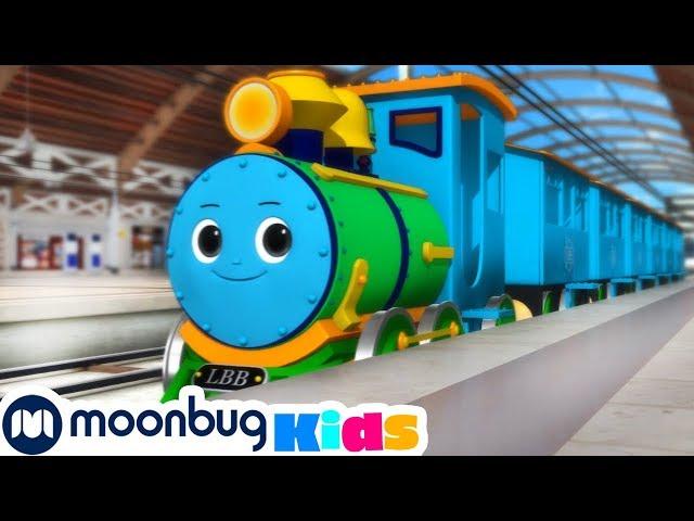 Counting 1 to 10 Trains | Little Baby Bum | Trains for Children | Train Song | Moonbug for Kids