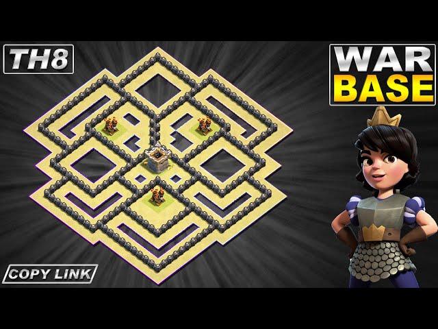 NEW BEST! TH8 Base 2020 with Copy link | TH8 War Base - Clash of Clans