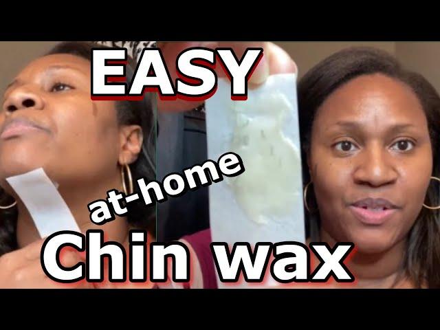 EASY At-home CHIN WAX