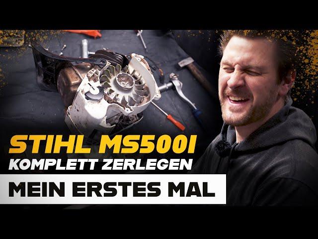 SPRINGT SIE WIEDER AN??? - STIHL MS 500i auseinanderbauen