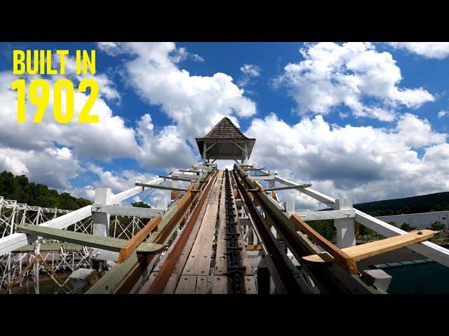 World's Oldest Coaster - Leap the Dips POV, Altoona, PA