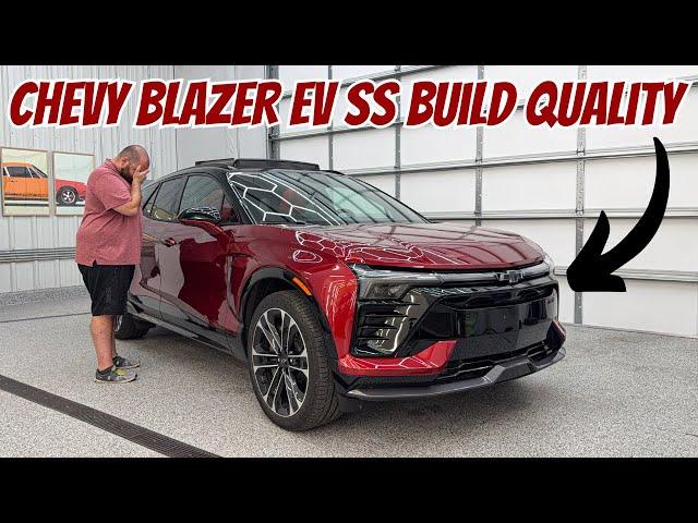 The Chevy Blazer EV SS Has Great Build Quality But The Interior Materials Left Me Wanting More!