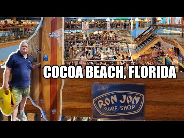 WE VISIT THE WORLD'S MOST FAMOUS SURF SHOP! RON JON COCOA BEACH, FLORIDA