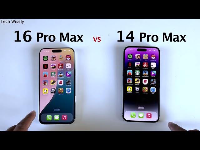 iPhone 16 Pro Max vs 14 Pro Max - Speed Performance Test