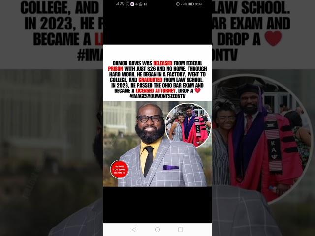 From prisoner to attorney.