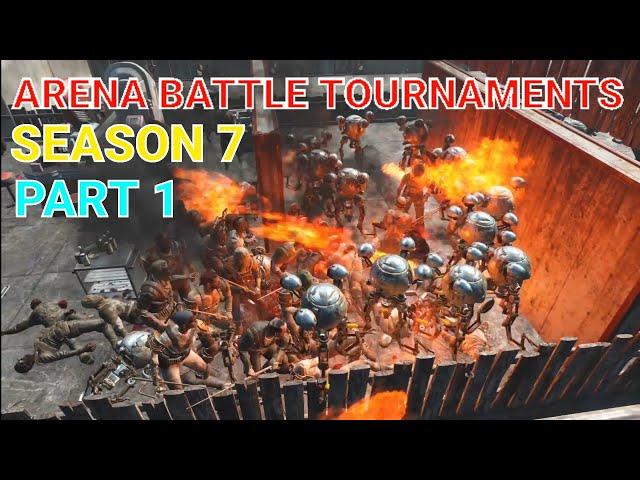 #fallout4 ARENA BATTLE TOURNAMENTS SEASON 7 PART 1 (Rounds 01-31) survivors continue to next stage