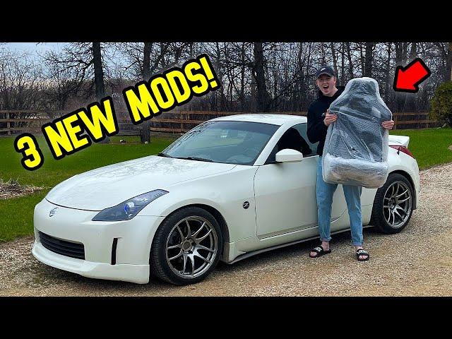 Completely Changing The Interior Of My 350Z With These 3 Mods...