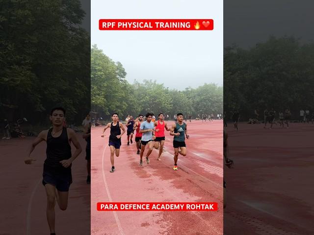 RPF ARMY #rpf #army PARA DEFENCE ACADEMY ROHTAK #rpf #1600mtrruning