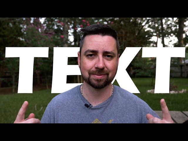 EASY Way to Put Text Behind Objects in Video | Premiere Pro Tutorial