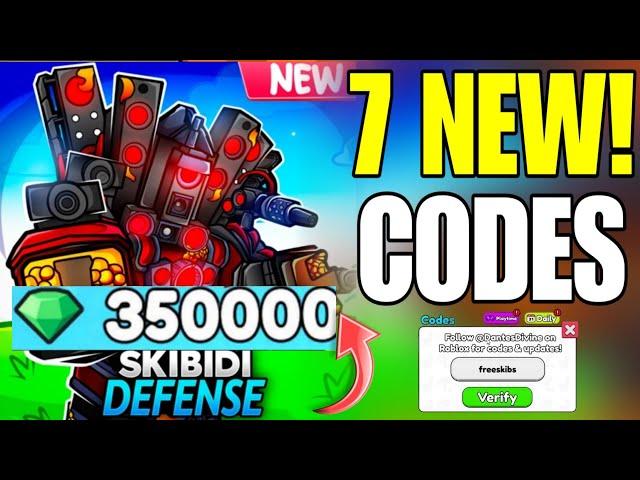 *New* SKIBIDI TOWER DEFENSE ROBLOX CODES 2024 - SKIBIDI TOWER DEFENSE CODES