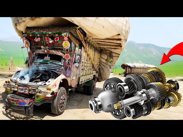 Pakistani Truck Crank Shaft Repair | Roadside Diesel Engine Fix