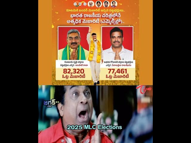 TDP Wins 2 Graduate MLC Elections #KutamiTsunami #GraduatePowerWithTDP #ChandrababuNaidu #NaraLokesh