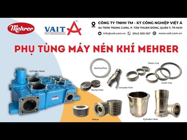 Phụ tùng máy nén khí - Spare part of Air compressor | Việt Á Industrial