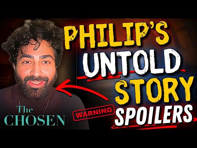 Reza Diako Reveals the REAL Story Behind Philip in The Chosen - Exclusive! @TheChosenSeries