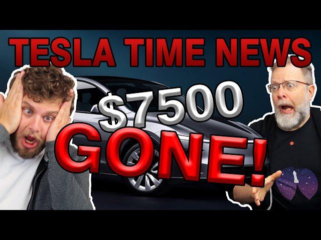 EV Tax Credit Going Away?? | Tesla  Time News 471