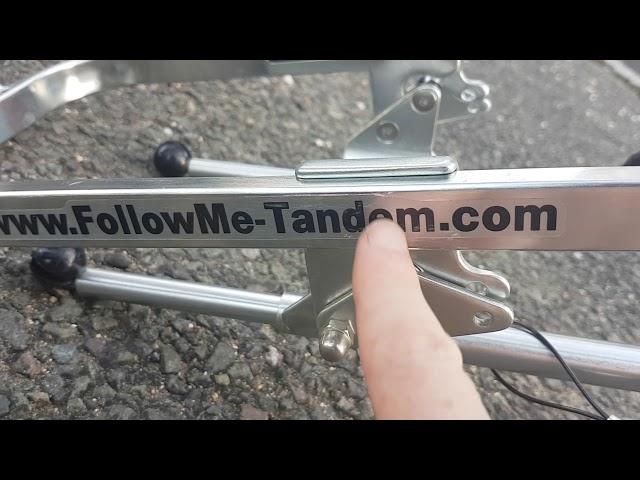 How to attach a FollowMe to your bike