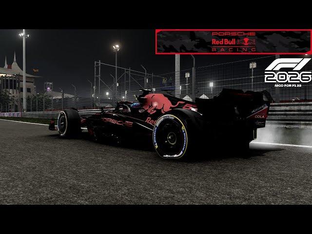 F1 2026 Mod by Josh Merrin [F1 22] | Puncture | Porsche Red Bull