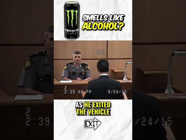 Police Officer Confuses ALCOHOL with ENERGY DRINK