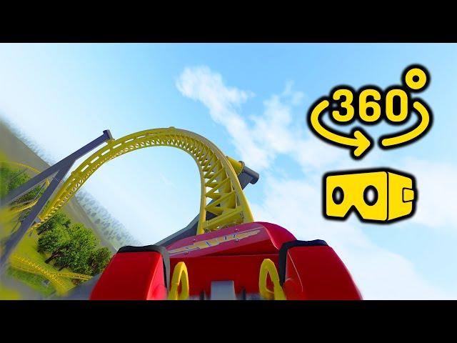 EXTREME ROLLER COASTER 360° - VR Video