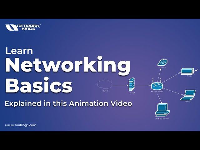 Networking Basics in 3 Hours (Stunning Animations)