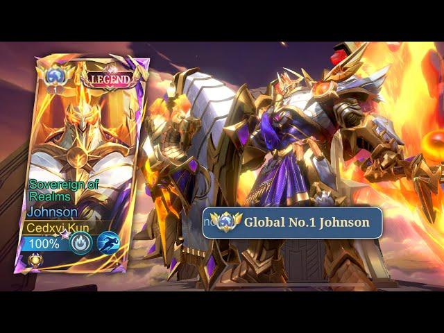 JOHNSON LEGEND SKIN IS FINALLY HERE!SOVEREIGN OF REALMS (Best skin ever!?)