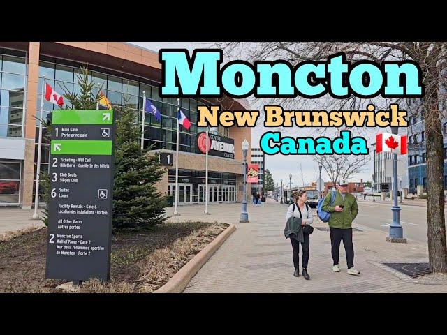 Moncton New Brunswick Canada  2024 | Moncton downtown walking tour #canada #newbrunswick #moncton