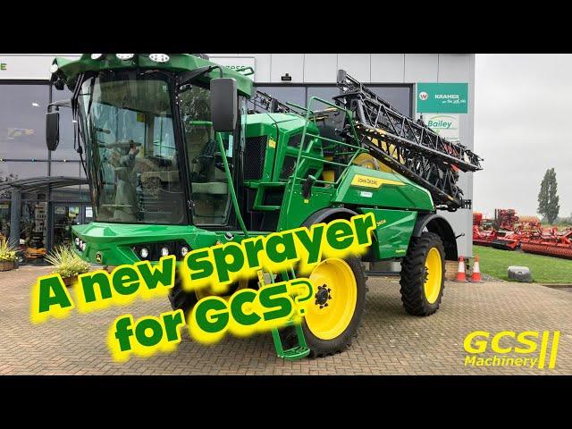 Haulage hassle, a very stressed Michael, some words of wisdom and a new sprayer...