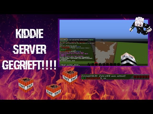 DIREKT OP BEKOMMEN OHNE WAS ZU TUN?!?! KIDDIE SERVER GEGRIEFT/Hunted Hack