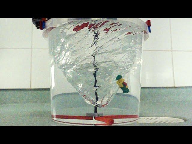 Creating a BIG Vortex with Lego Motors