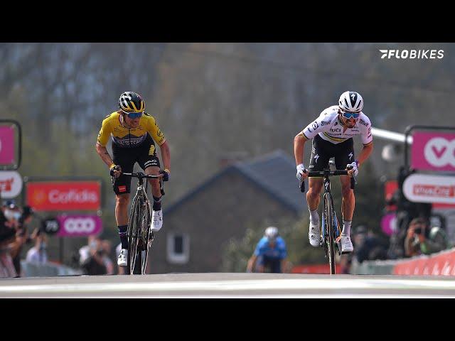 Julian Alaphilippe Flies Past Primoz Roglic At Fleche Wallonne