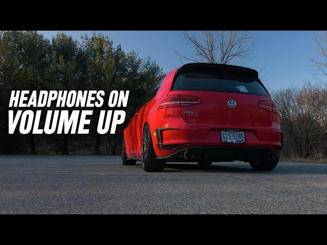 GTI GROWL | VW MK7 GTI Valved & Non Valved Performance Exhaust Comparison | ECS Tuning