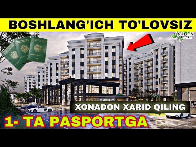 ATIGA 1 TA PASPORTGA BOSHLANG’ICH TO’LOVSIZ  XONADON XARID QILING BUNAQASI BO’LMAGAN ️ 99 778 8500