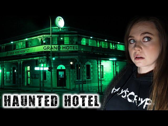 THIS has NEVER Happened to us Before! | OVERNIGHT in HAUNTED Grand Hotel Millicent