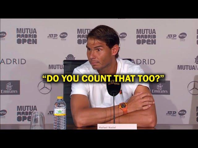 When Rafael Nadal DESTROYED a Feminist Reporter