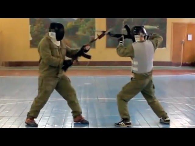 The mixture of extracts from the trainings. Plastoon martial art. Leonid Polezhaev.