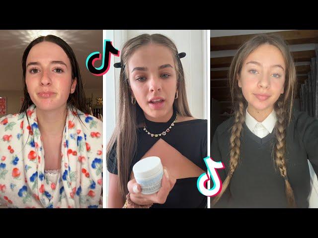 Makeup Tutorial Tiktok Compilation - GRWM  ( Get Ready With Me ) ️(Skincare, Makeup, Outfits) 1249