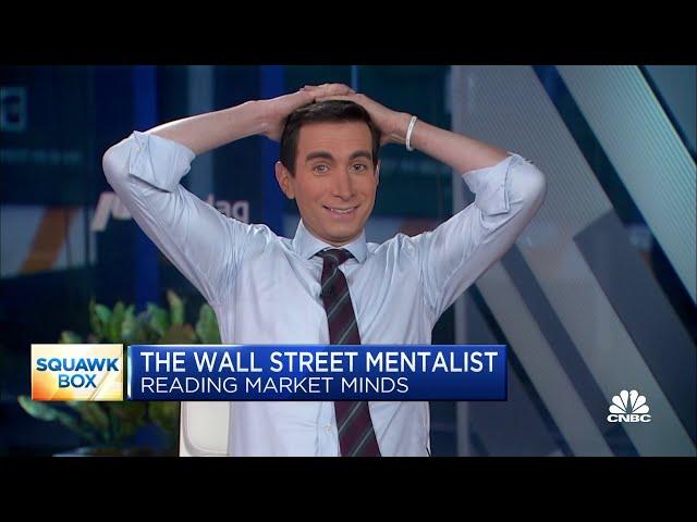 The 'Wall Street' mentalist stuns the 'Squawk Box' crew with market magic