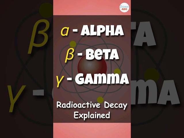 Alpha, Beta, Gamma: A Crash Course on Radioactive Particles and Their Properties