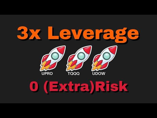 Can Leveraged ETFs Make You Filthy Rich | UPRO, TQQQ, UDOW